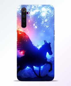 Black Horse Realme 6 Pro Back Cover