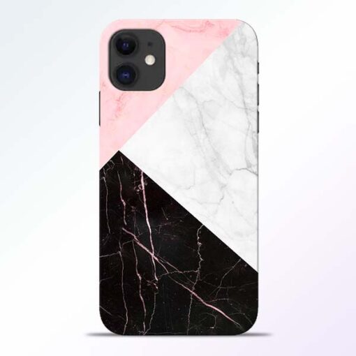 Black Marble iPhone 11 Back Cover