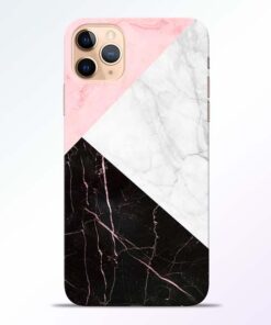 Black Marble iPhone 11 Pro Back Cover