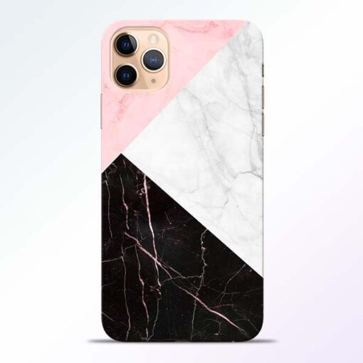 Black Marble iPhone 11 Pro Back Cover
