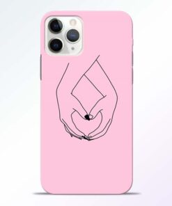 Close Hand iPhone 11 Pro Max Back Cover