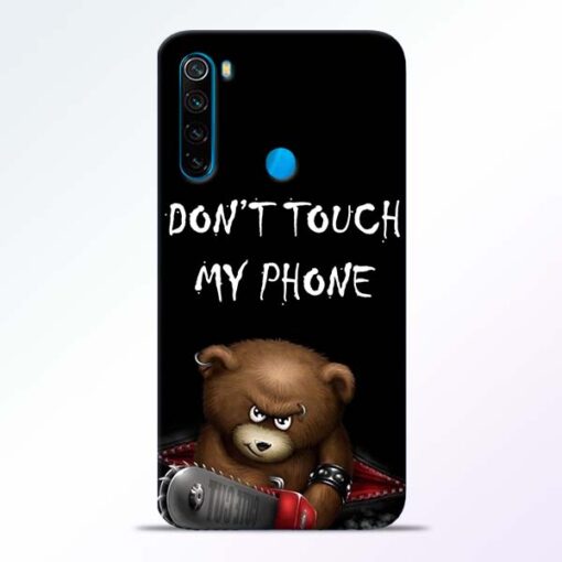 Don't touch Redmi Note 8 Back Cover