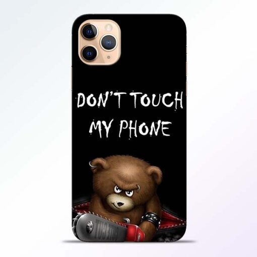Don't touch iPhone 11 Pro Back Cover