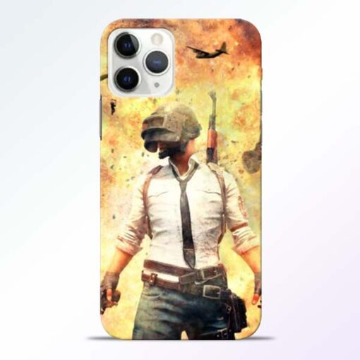 Fire Pubg iPhone 11 Pro Max Back Cover