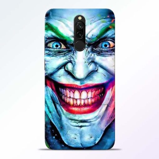 Joker Face Redmi 8 Back Cover
