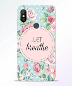 Just Breathe Redmi Note 6 Pro Back Cover