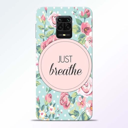 Just Breathe Redmi Note 9 Pro Back Cover