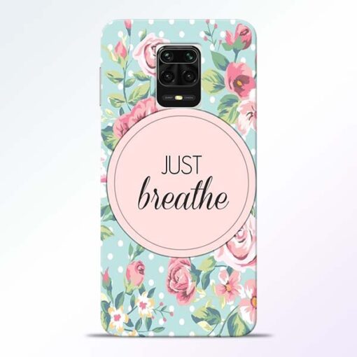 Just Breathe Redmi Note 9 Pro Max Back Cover