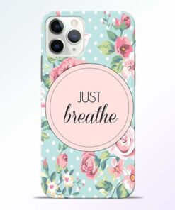 Just Breathe iPhone 11 Pro Max Back Cover