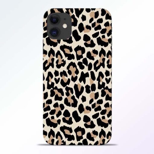 Leopard Pattern iPhone 11 Back Cover