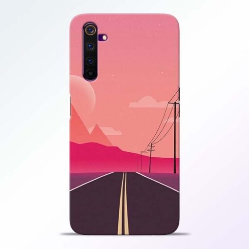 Pink Road Realme 6 Back Cover