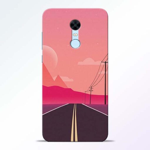 Pink Road Redmi Note 5 Back Cover
