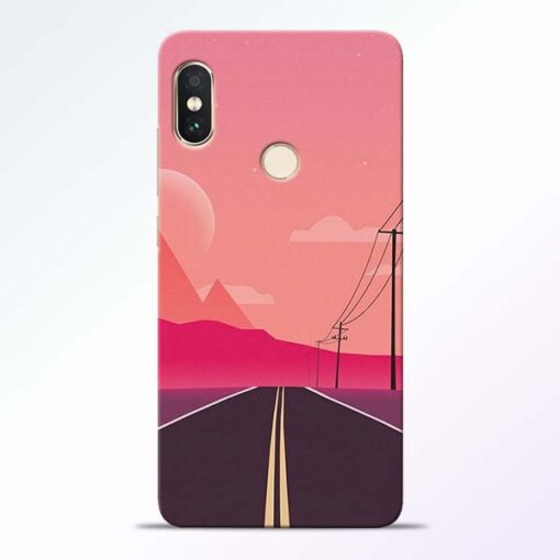 Pink Road Redmi Note 5 Pro Back Cover