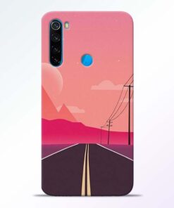 Pink Road Redmi Note 8 Back Cover