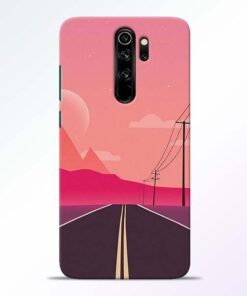 Pink Road Redmi Note 8 Pro Back Cover