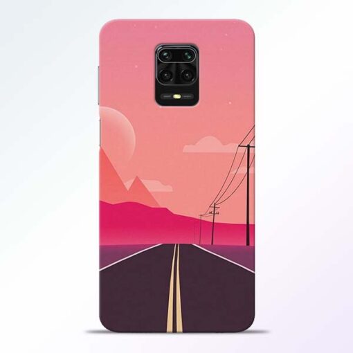 Pink Road Redmi Note 9 Pro Back Cover