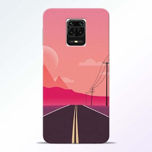 Pink Road Redmi Note 9 Pro Max Back Cover