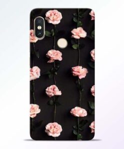 Pink Rose Redmi Note 5 Pro Back Cover