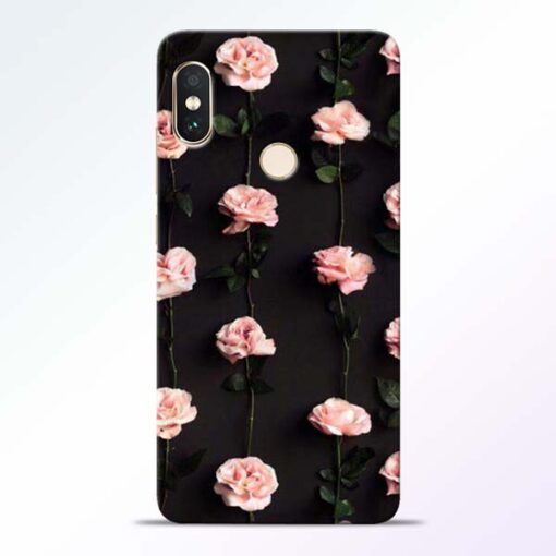 Pink Rose Redmi Note 5 Pro Back Cover