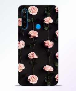 Pink Rose Redmi Note 8 Back Cover