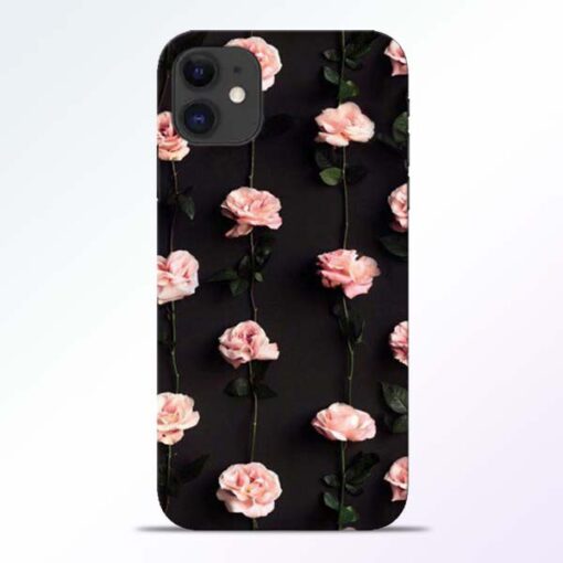 Pink Rose iPhone 11 Back Cover