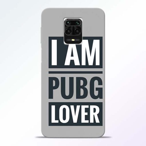PubG Lover Redmi Note 9 Pro Max Back Cover