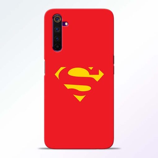 Red Super Realme 6 Back Cover