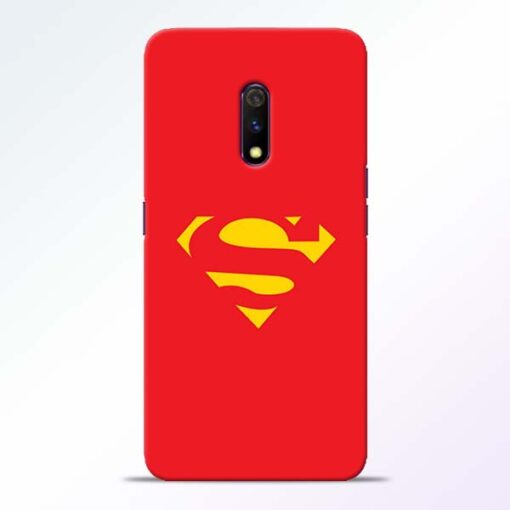 Red Super Realme X Back Cover