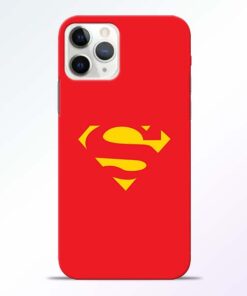 Red Super iPhone 11 Pro Max Back Cover