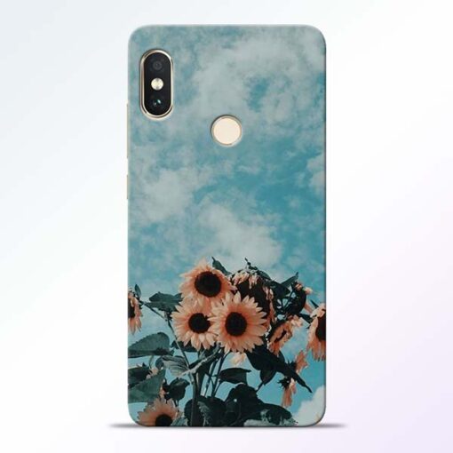 Sun Floral Redmi Note 5 Pro Back Cover