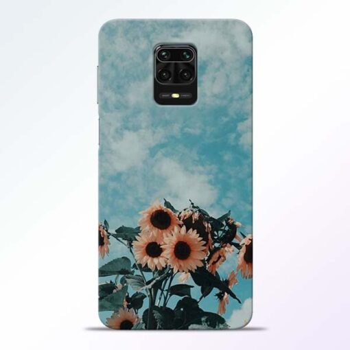 Sun Floral Redmi Note 9 Pro Back Cover