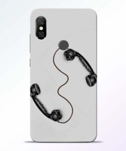 Two Phone Redmi Note 6 Pro Back Cover