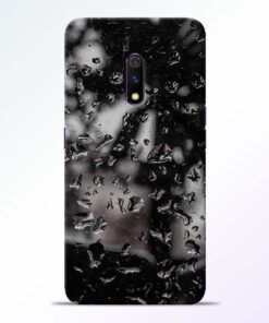Water Drop Realme X Back Cover