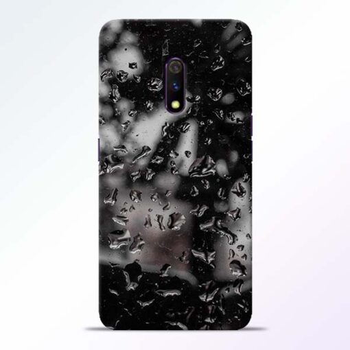 Water Drop Realme X Back Cover