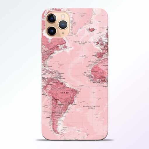 World Map iPhone 11 Pro Back Cover