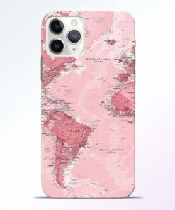 World Map iPhone 11 Pro Max Back Cover