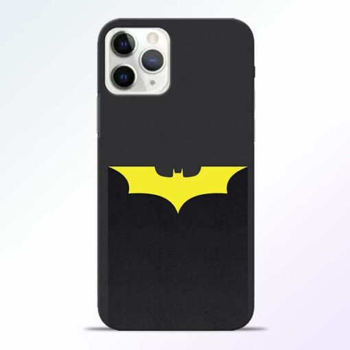 Yellow Bat iPhone 11 Pro Max Back Cover
