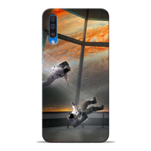 Astronaut Samsung Galaxy A50 Back Cover