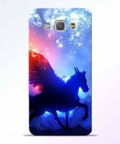 Black Horse Samsung Galaxy A8 2015 Back Cover