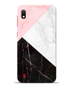 Black Marble Samsung Galaxy A10 Back Cover