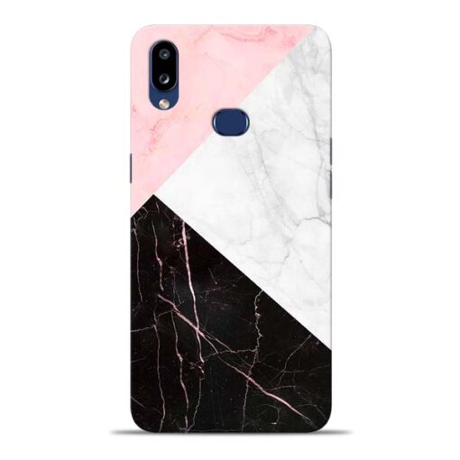Black Marble Samsung Galaxy A10s Back Cover