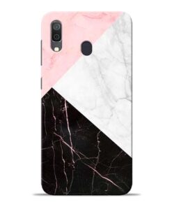 Black Marble Samsung Galaxy A30 Back Cover