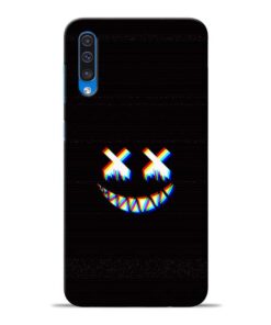 Black Marshmallow Samsung Galaxy A50 Back Cover