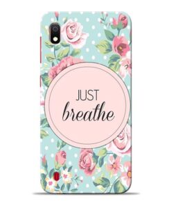 Just Breathe Samsung Galaxy A10 Back Cover