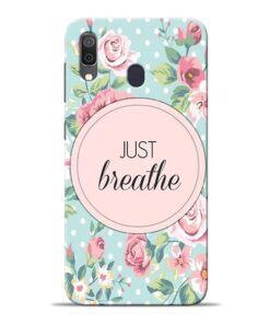Just Breathe Samsung Galaxy A30 Back Cover