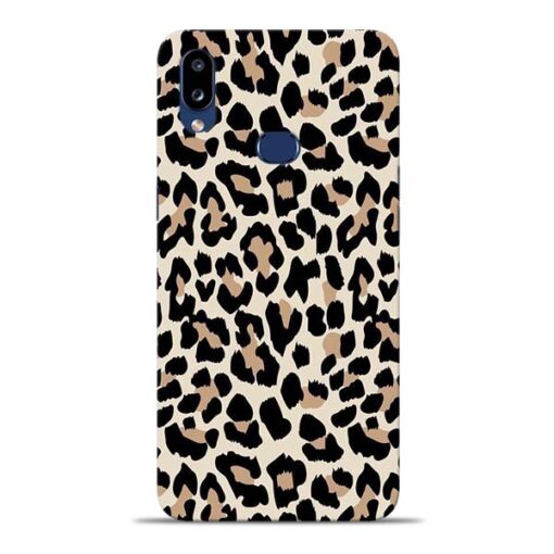 Leopard Pattern Samsung Galaxy A10s Back Cover