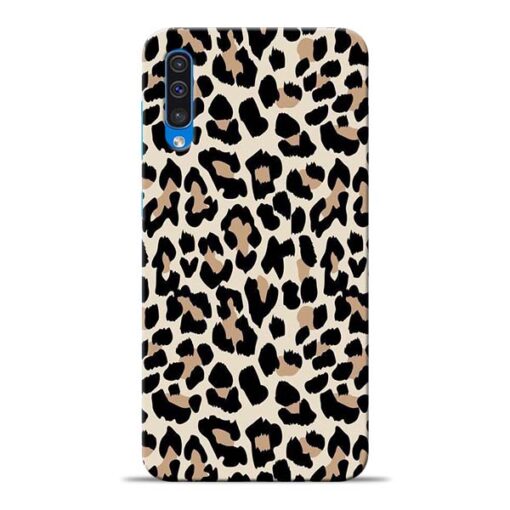 Leopard Pattern Samsung Galaxy A50 Back Cover