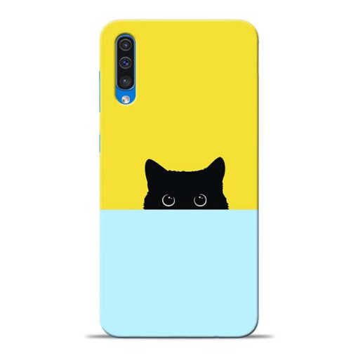 Little Cat Samsung Galaxy A50 Back Cover