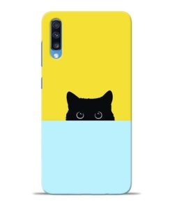Little Cat Samsung Galaxy A70 Back Cover