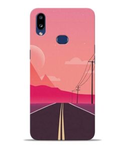Pink Road Samsung Galaxy A10s Back Cover